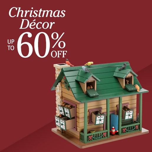 Christmas Décor - up to 60% Off 