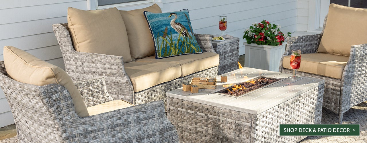 SHOP ALL OUTDOOR FURNITURE >