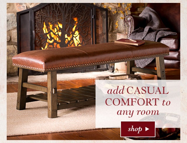 Add casual comfort to any room

