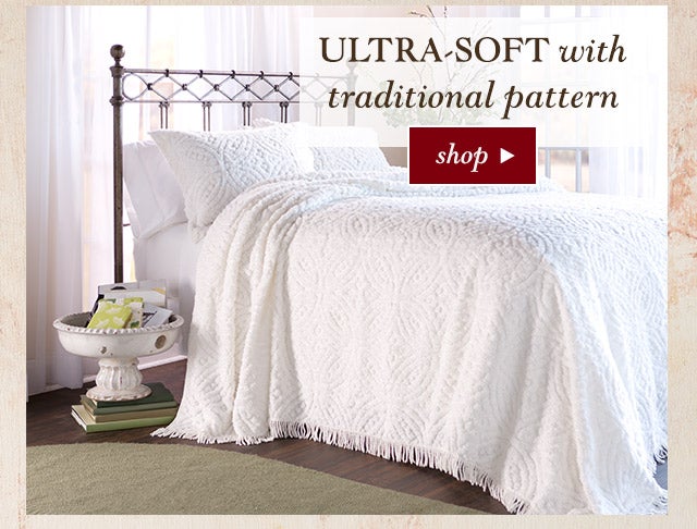 Ultra-soft with traditional pattern
