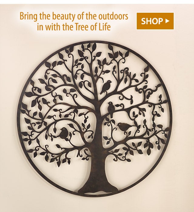 Bring the beauty of the outdoors in with the Tree of Life