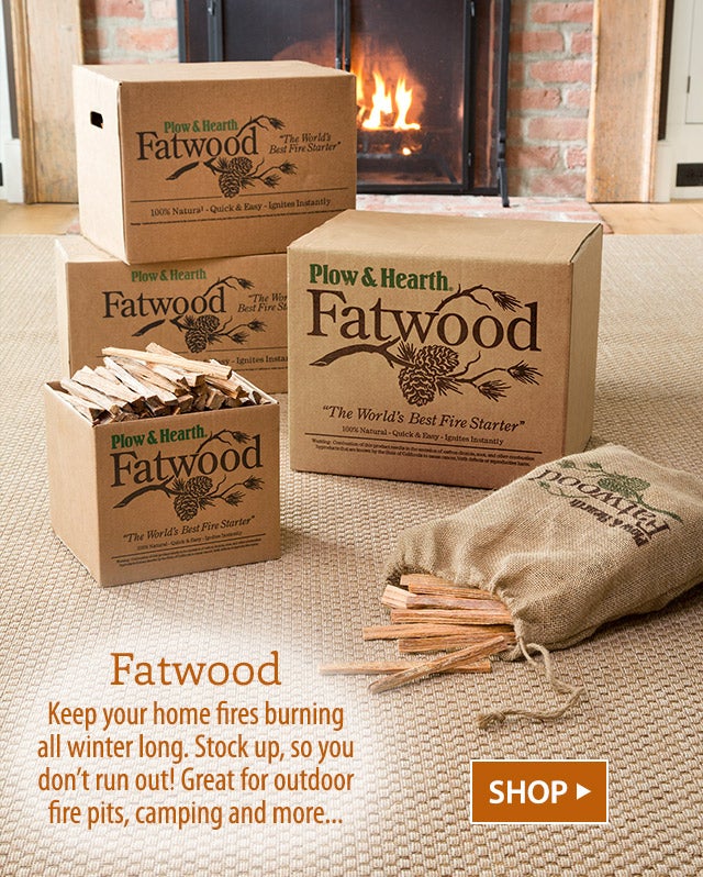 Keep your home fires burning all winter long. Stock up, so you don’t run out! Great for outdoor fire pits, camping and more…