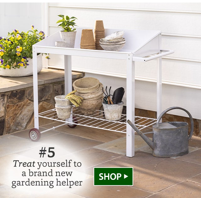 #5 Treat yourself to a brand new gardening helper SHOP>