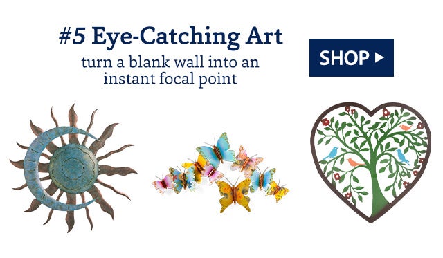 #5 Eye-Catching Art turn a blank wall into an instant focal point