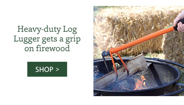 Heavy-duty Log Lugger gets a grip on firewood