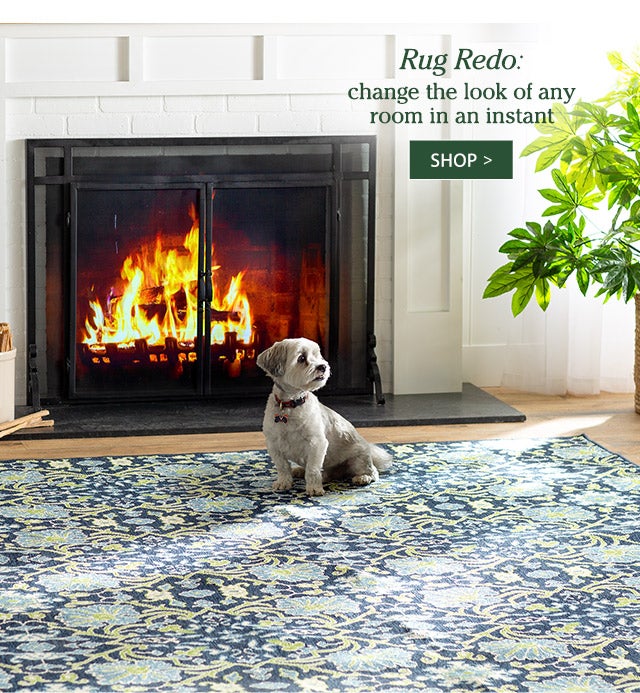 Rug Redo: change the look of any room in an instant SHOP>