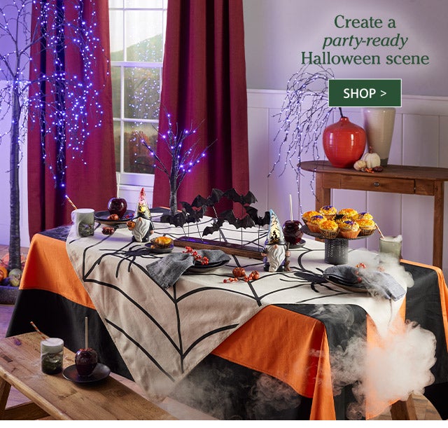 Create a party-ready Halloween scene SHOP>