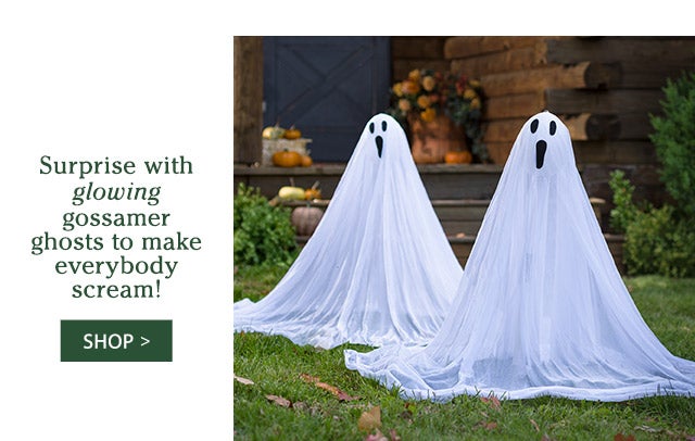 Surprise with glowing gossamer ghosts & make everybody scream! SHOP>