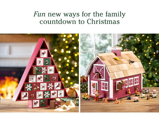 Fun new ways for the family countdown to Christmas