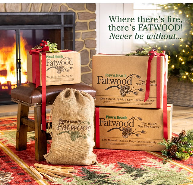 Where there’s fire, there’s FATWOOD! Never be without… SHOP>