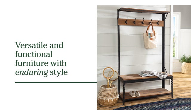 Versatile and functional furniture with enduring style