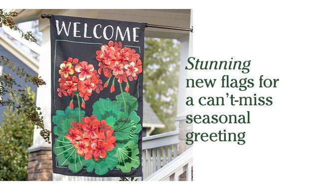 Stunning new flags for a can’t-miss seasonal greeting