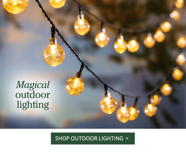 Magical outdoor lighting