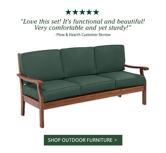 SHOP OUTDOOR FURNITURE >