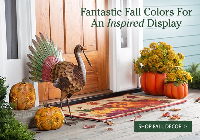 Fantastic Fall Colors For An Inspired Display >Shop Fall Décor