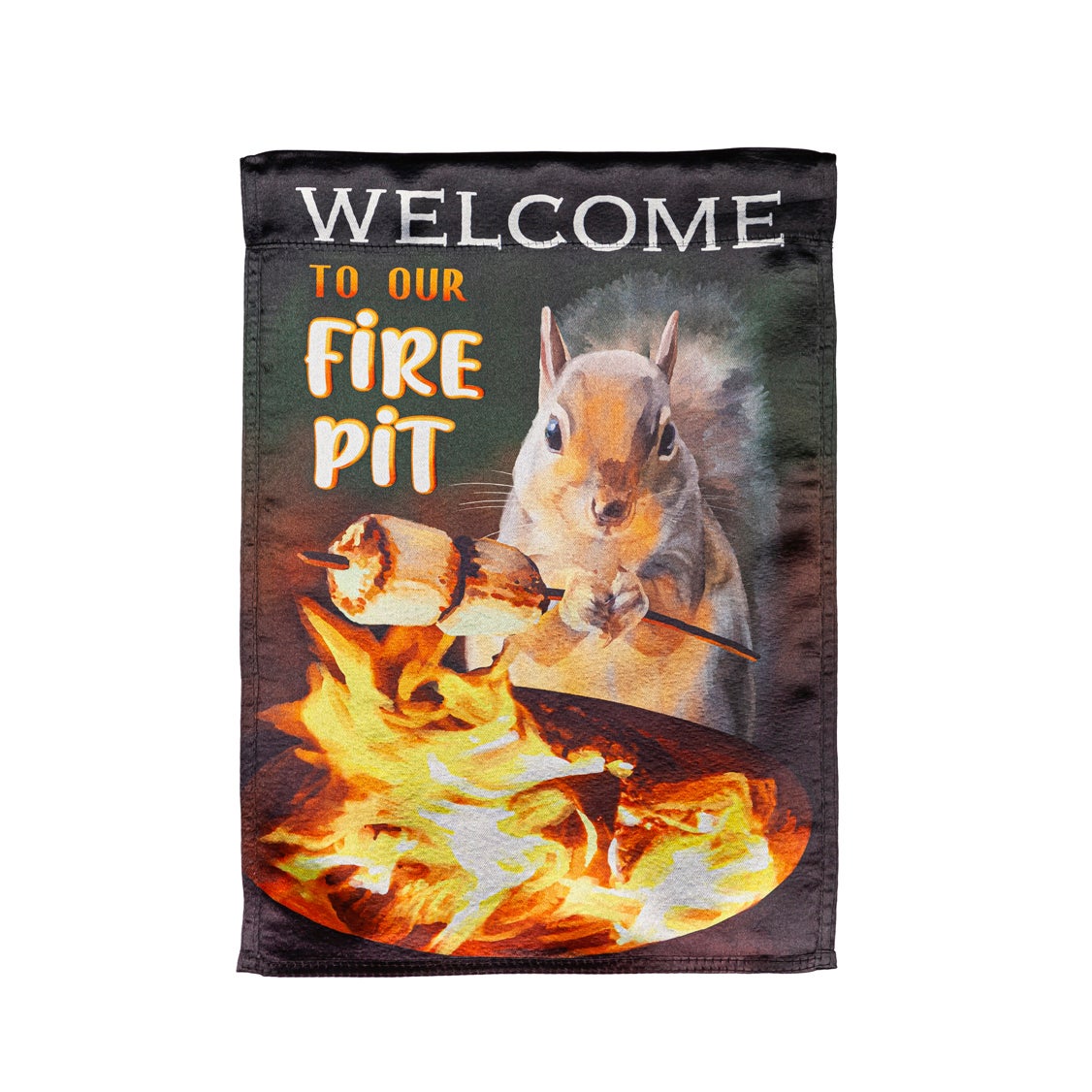 Welcome to our Fire Pit Garden Lustre Flag