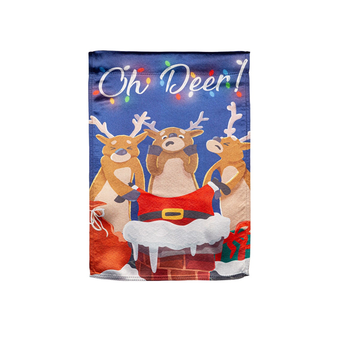 Oh Deer Lustre Garden Flag