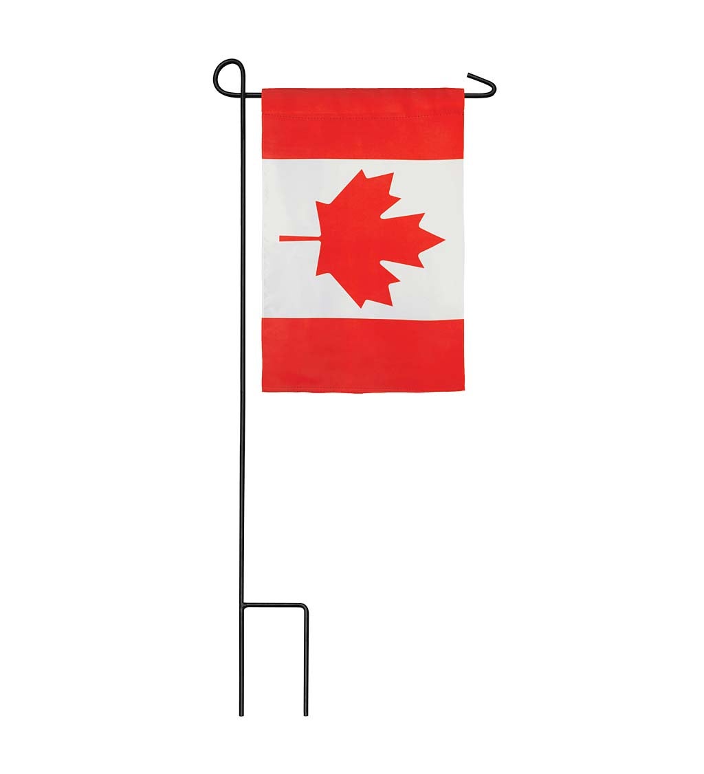 Canada Suede Garden Flag