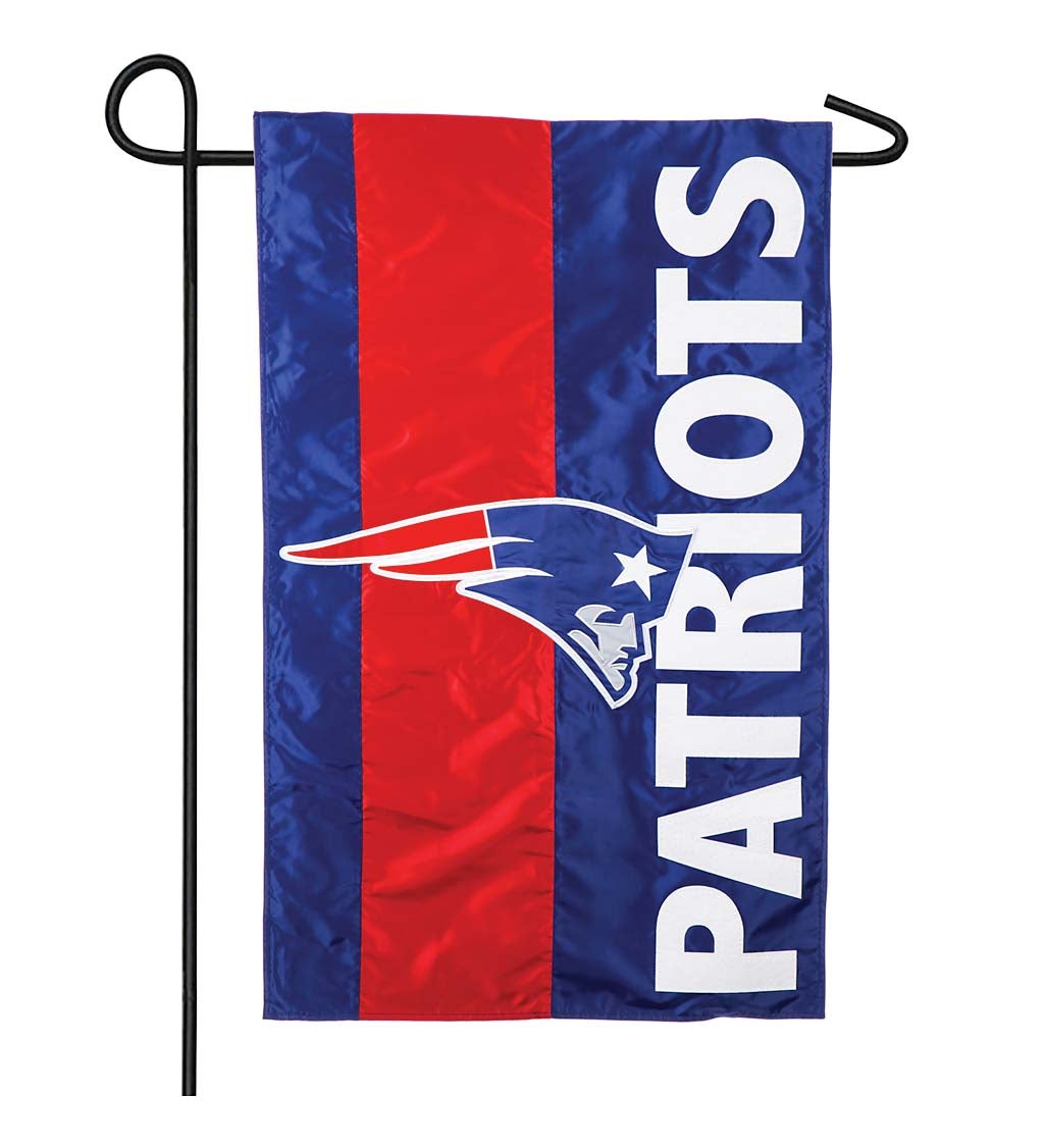 New England Patriots Embellished Garden Flag