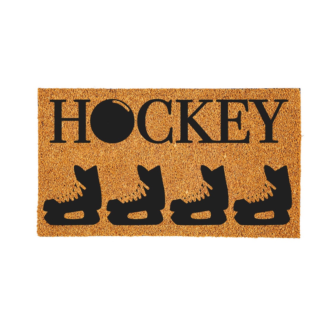 Coir Mat, Hockey, 16" x 28"
