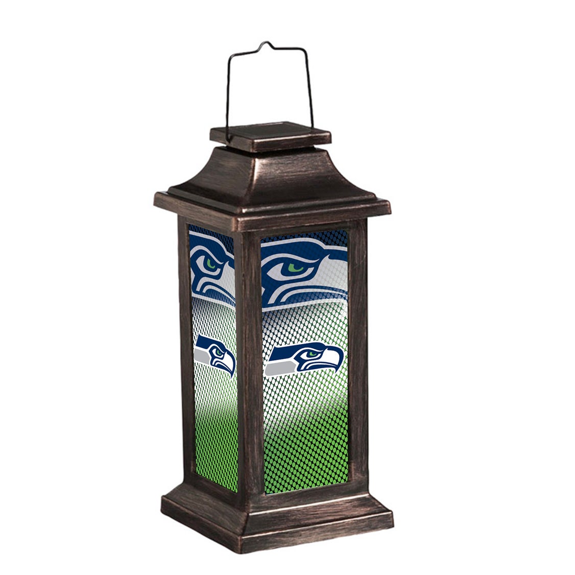 Seattle Seahawks Solar Garden Lantern