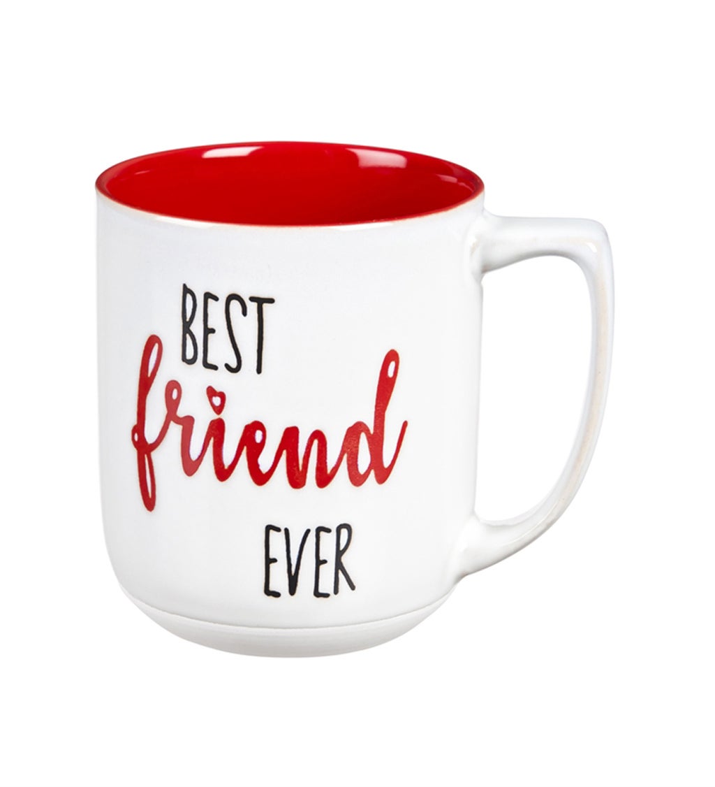 Ceramic Cup, 14 oz, Best Friend Ever