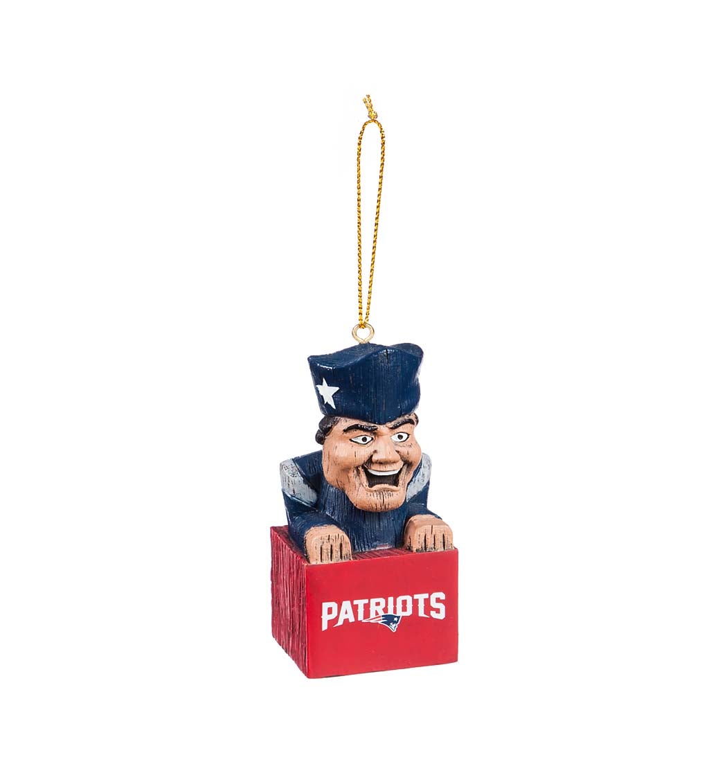 New England Patriots Mascot Ornament