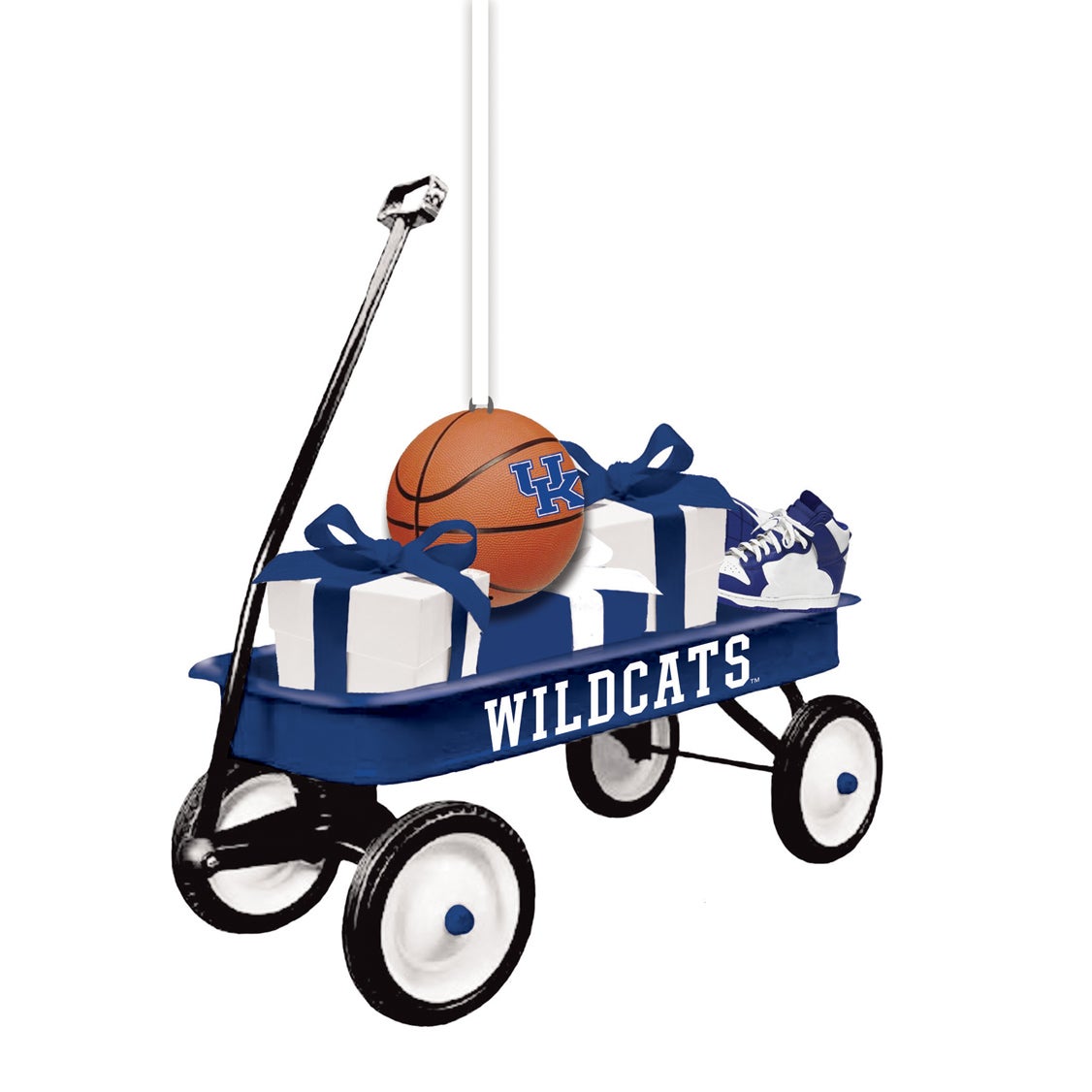 University of Kentucky Team Wagon Ornament