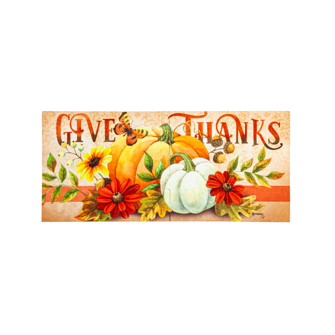 Give Thanks Puzzle Sassafras Switch Mat