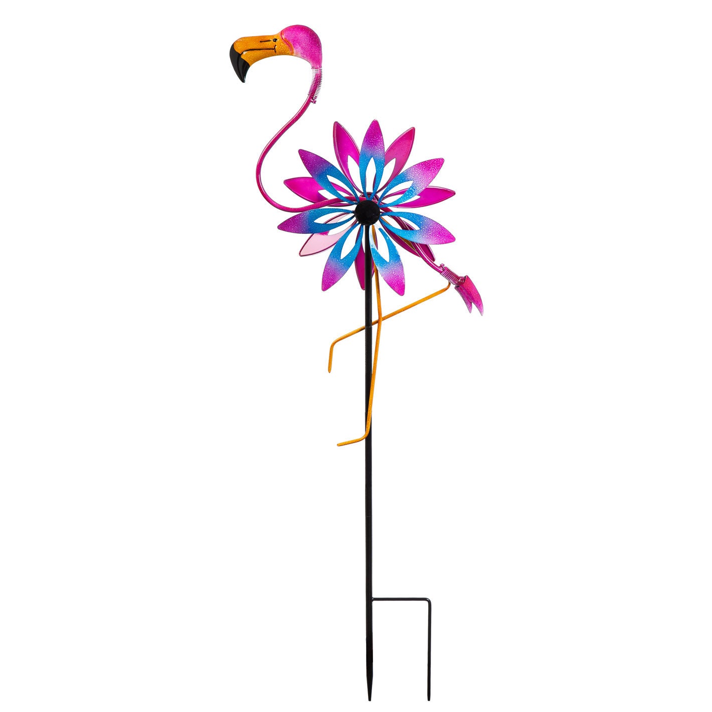 Flamingo Kinetic Wind Spinner