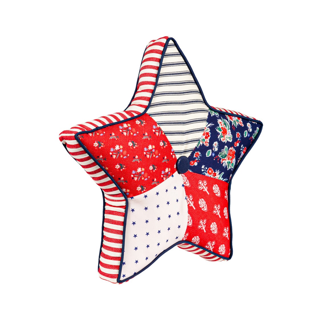 Star Shaped Patriotic Pillow