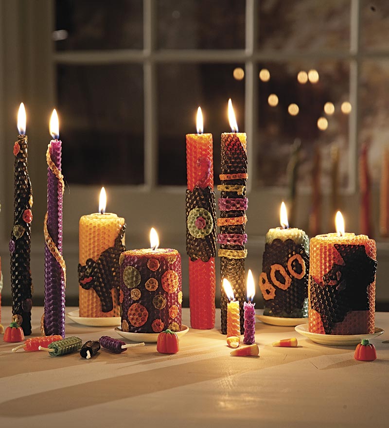 Autumn Homemade Beeswax Candle Rolling Kit