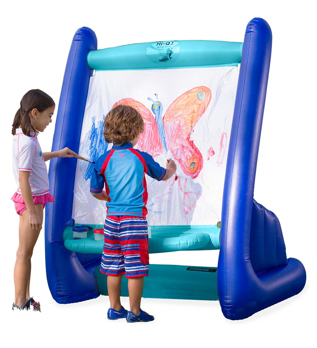 inflatable paint easel