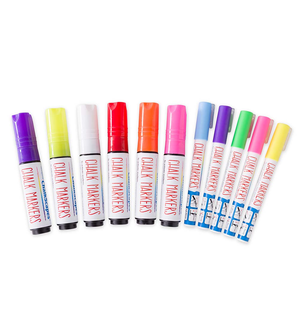 Chalk Markers Combo Pack Set of 11
