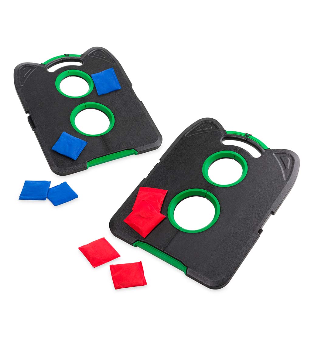 Pick-Up-and-Go Portable Cornhole