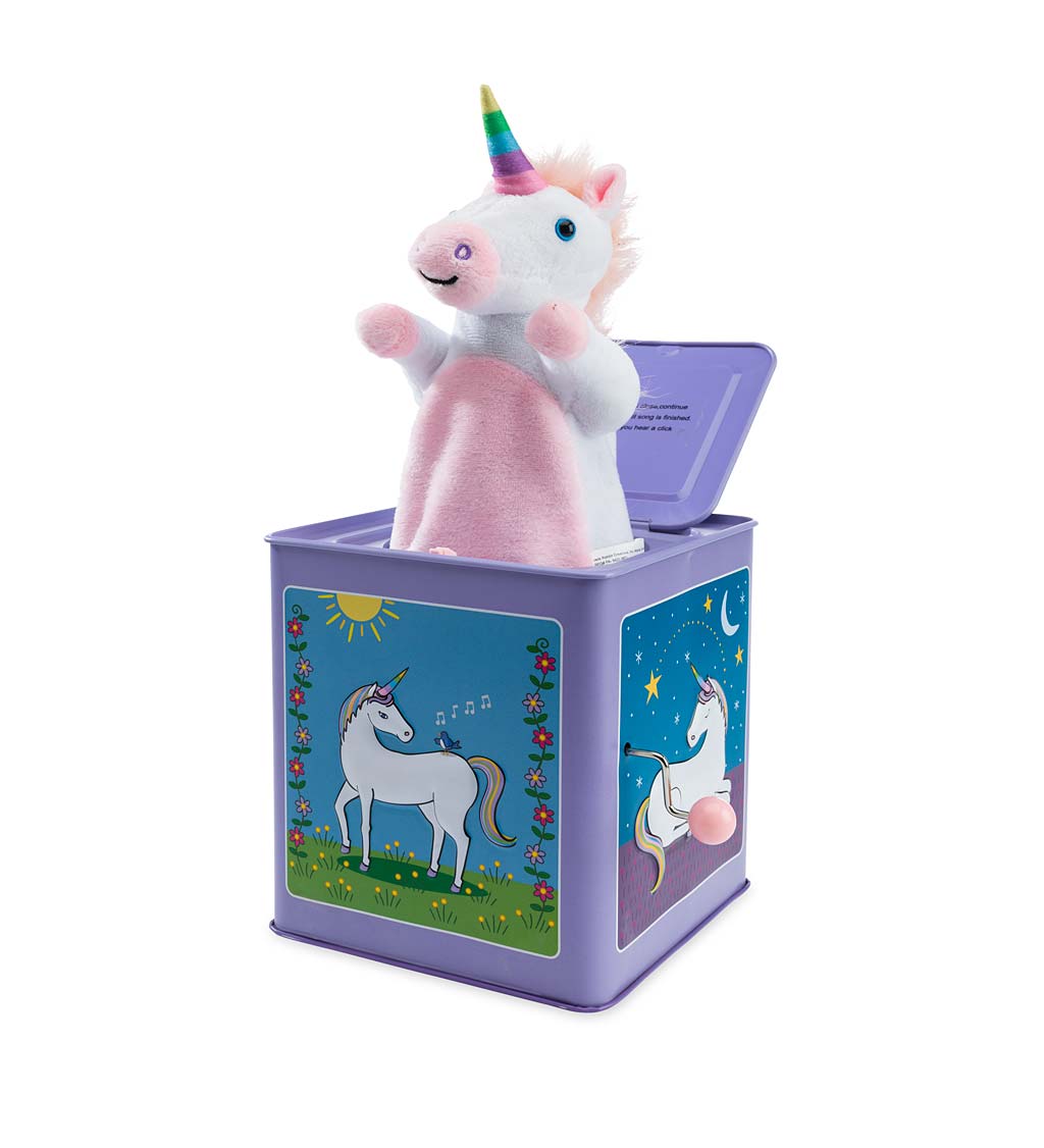 Unicorn Jack-in-the-Box