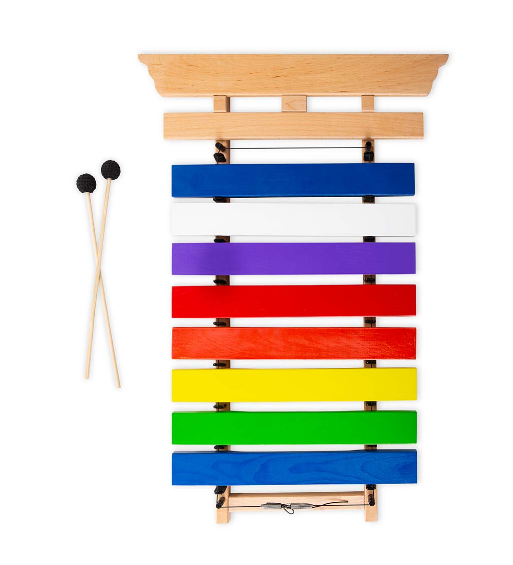 Jumbo 3-Foot Colorful Wooden Chime Xylophone