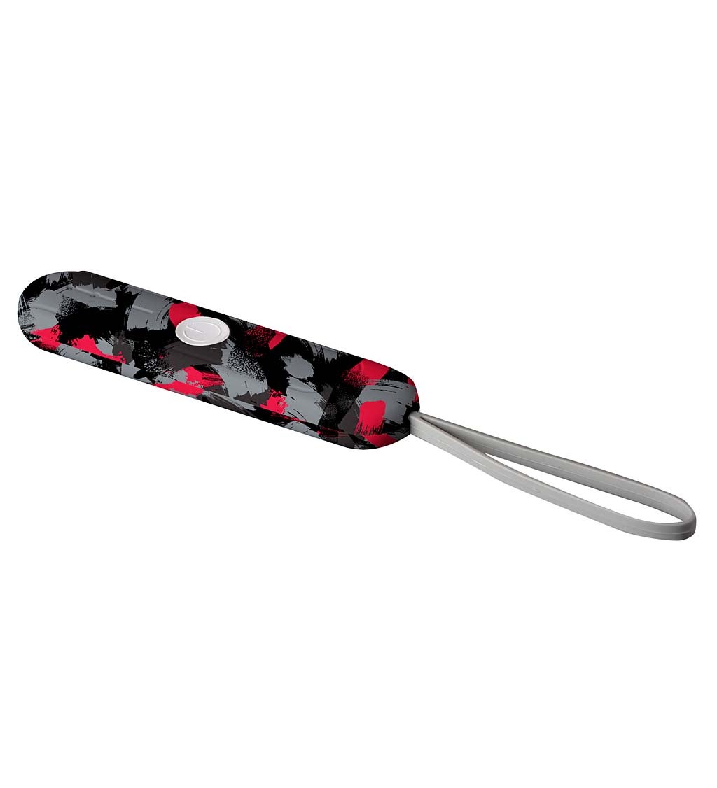 Red Pattern Portable UVC Light Sanitizer Wand with Case