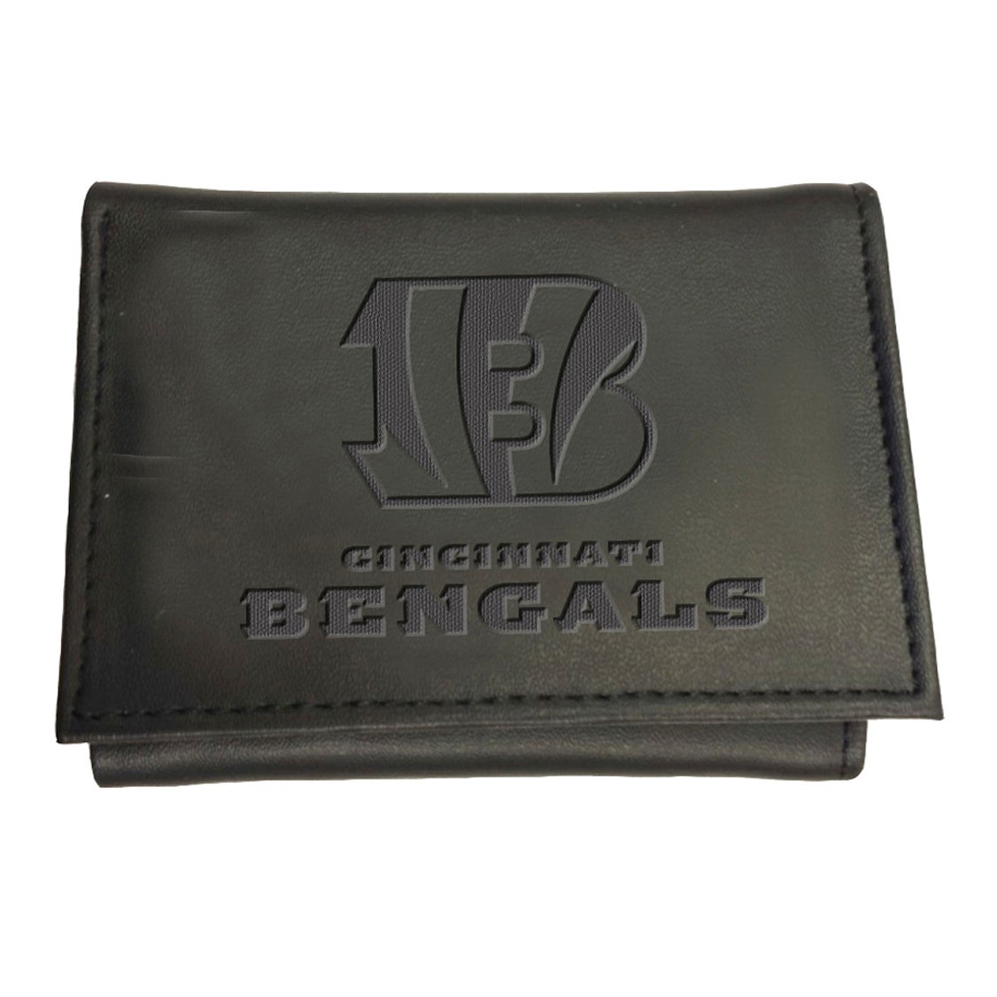 Cincinnati Bengals Tri-Fold Leather Wallet