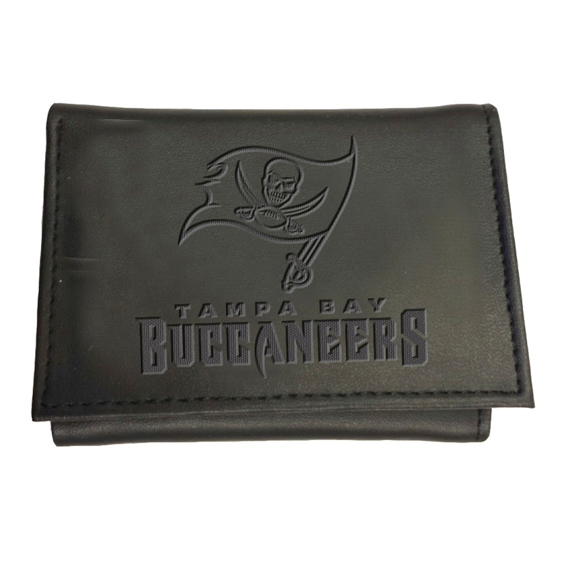 Tampa Bay Buccaneers Tri-Fold Leather Wallet