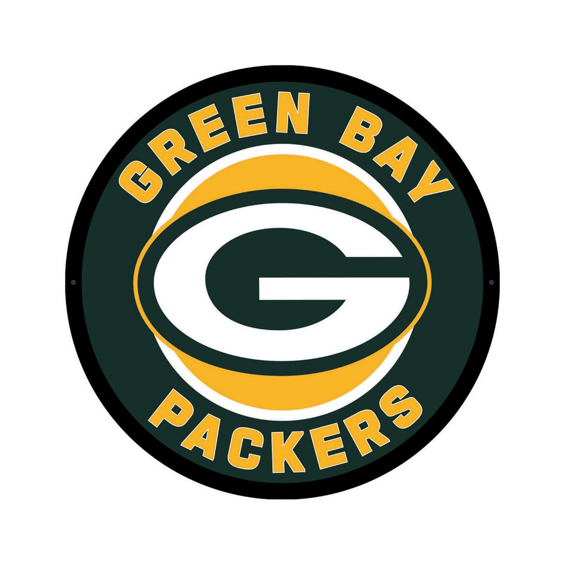 Green Bay Packers LED Round Wall Decor
