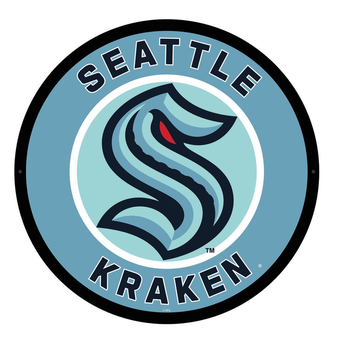 Seattle Kraken LED Round Wall Décor