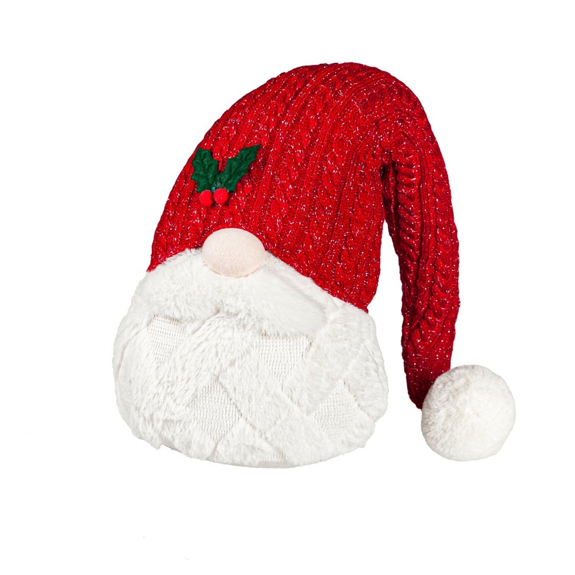 Fabric Gnome with Red Hat Table Decor