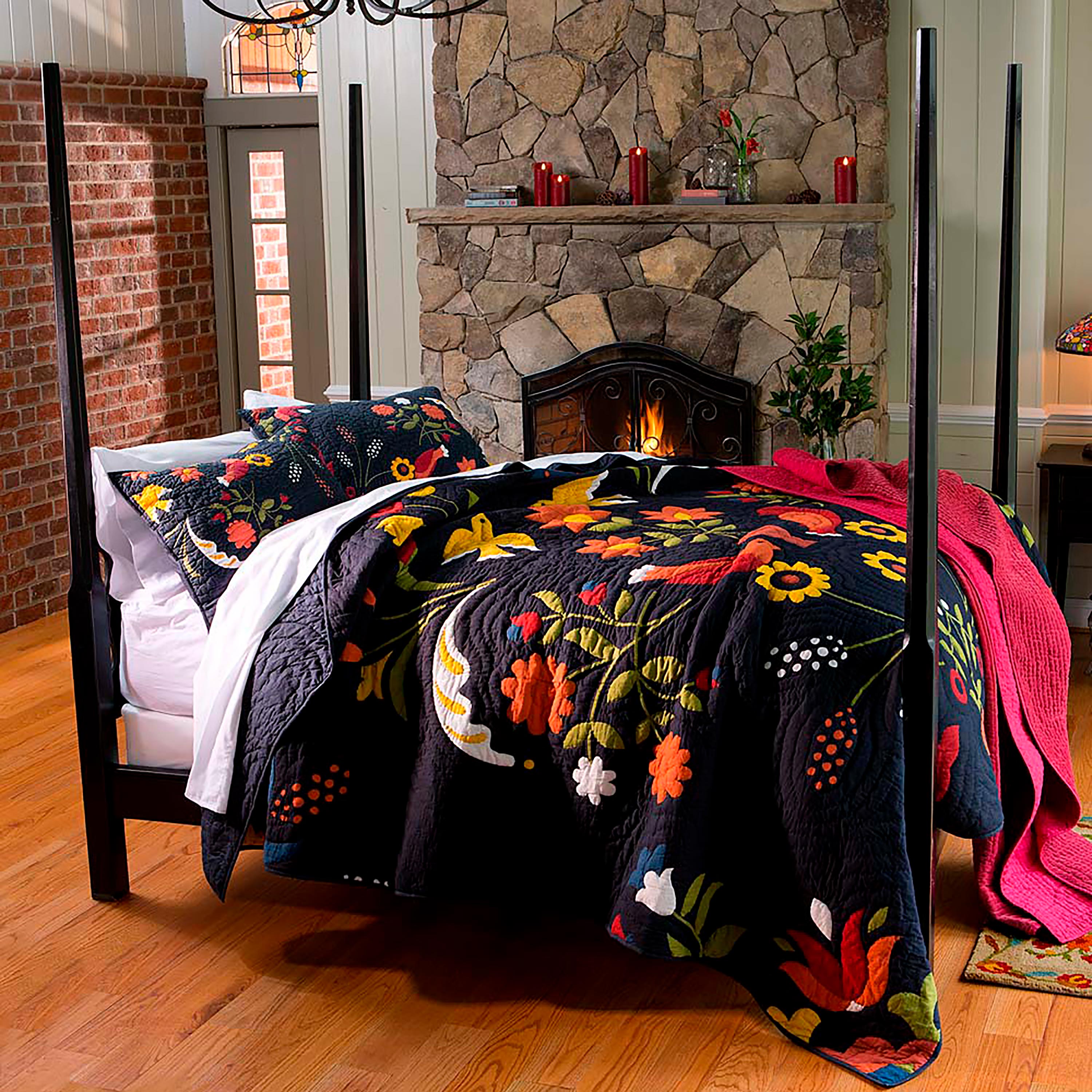 Ansley Folk Art Quilt Set, King Size eBay