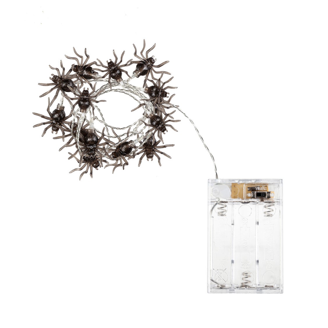 Battery Operated Spider String Light, 10 Spiders
