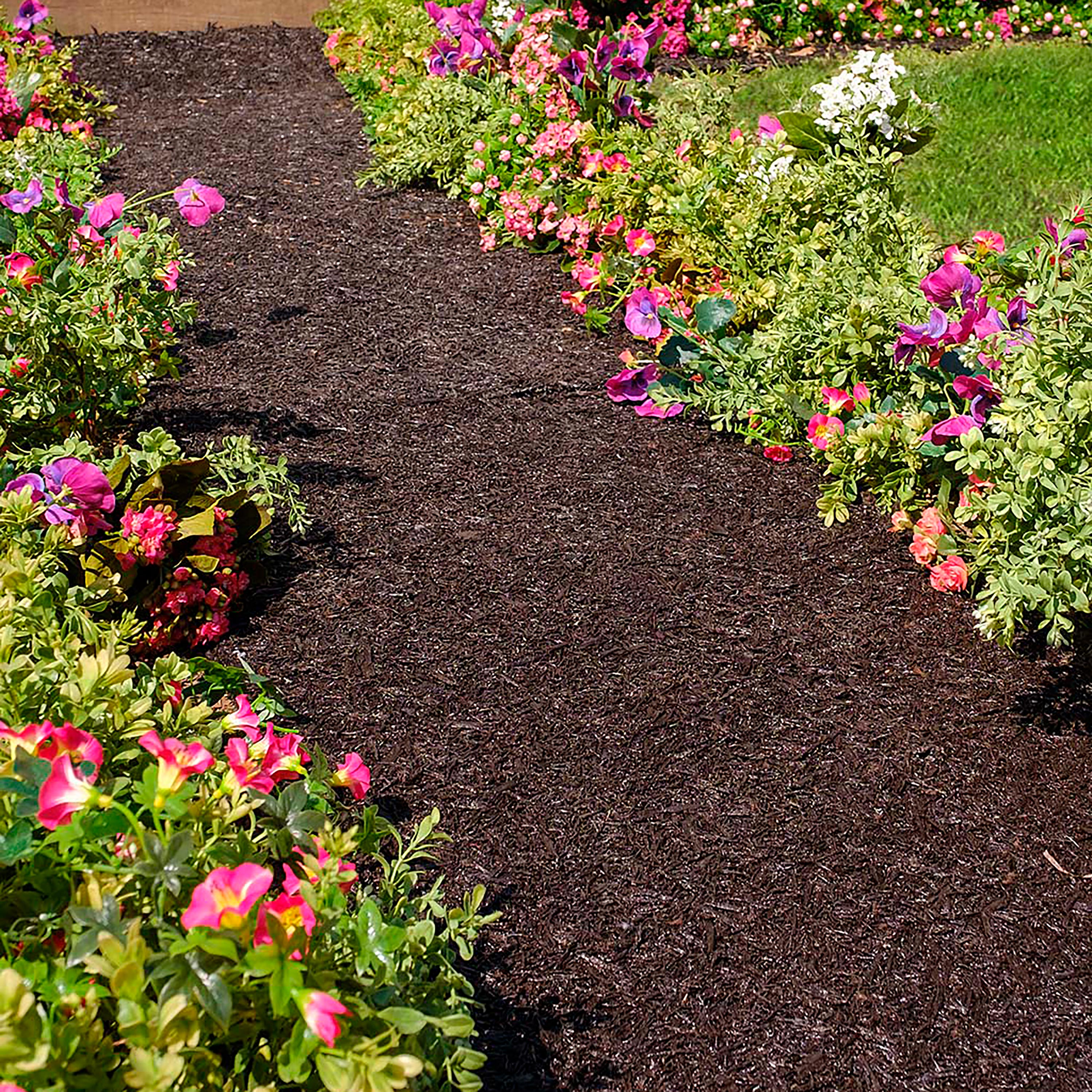 Environmentally Friendly Perma Mulch Pathway - Garden Landscaping