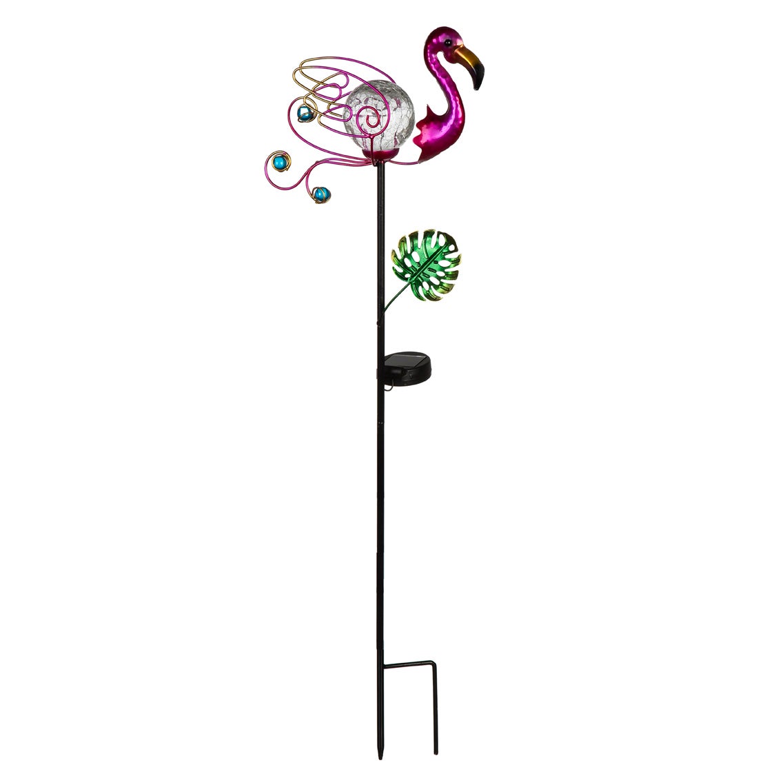 Flamingo Color Changing Solar Garden Stake