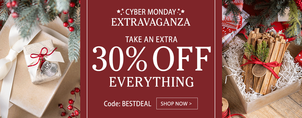 *CYBER MONDAY*
Extravaganza
TAKE AN EXTRA 30% OFF EVERYTHING 
Code: BESTDEAL
SHOP NOW