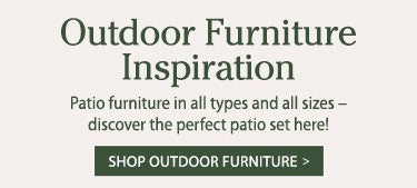 Outdoor Furniture Inspiration. Shop patio furniture in all types and sizes - discover the perfect patio set here!