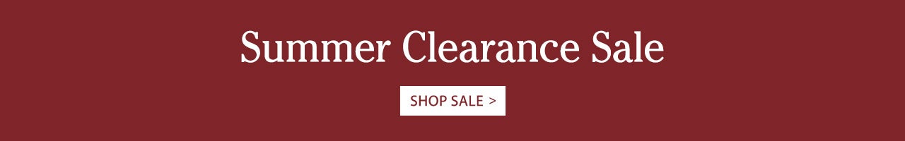 Summer Clearance Sale SHOP SALE